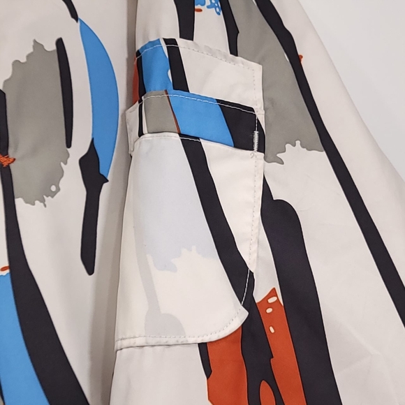 Jordan 8 Ice Blue Vintage Puffer Jacket Men's 3XL - Picture 9 of 11